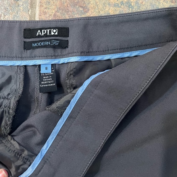 apt 9 capris pants | size 8 | modern fit - Picture 3 of 6